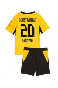 Borussia Dortmund Marcel Sabitzer #20 Jalkapallovaatteet Lasten Kotipeliasu 2026-27 Lyhythihainen (+ Lyhyet housut)